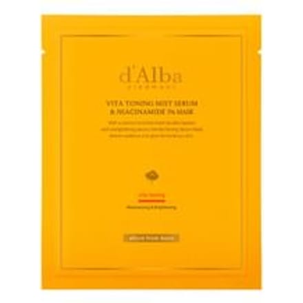 d'Alba - Vita Toning Mist Serum & Niacinamide 5% Mask 28g