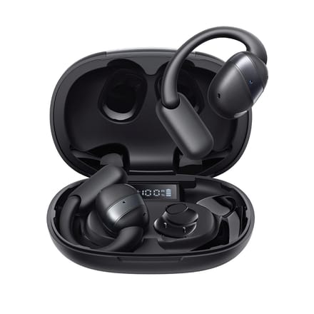Joyroom JR-OE4 - Open-Ear True Wireless - Zwart - Bluetooth 5.4 - 12,5 uur Speeltijd