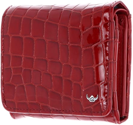 Golden Head Leren portemonnee Cayenne RFID Protect RV-Börse 3335 Kirsche rood