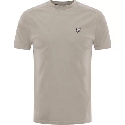 Lyle & Scott - Heren t-shirt - Maat S - Mannen - Bruin -