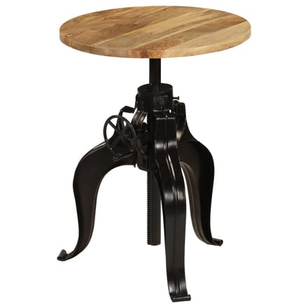 vidaXL - Bartafel - 60x(76-110) - cm - massief - mangohout