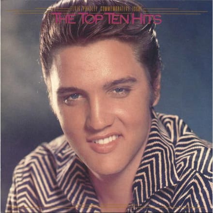 CD ELVIS PRESLEY Top Ten Hits  63832RP1 RCA 1988 US Rock Occasion beige