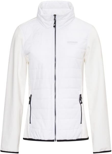 Nordberg Trine Fleece Vest Dames - White - Maat XL