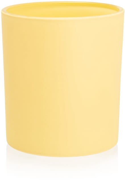 TopWosk - Glazen Pot - 300 ml - Lichtgeel