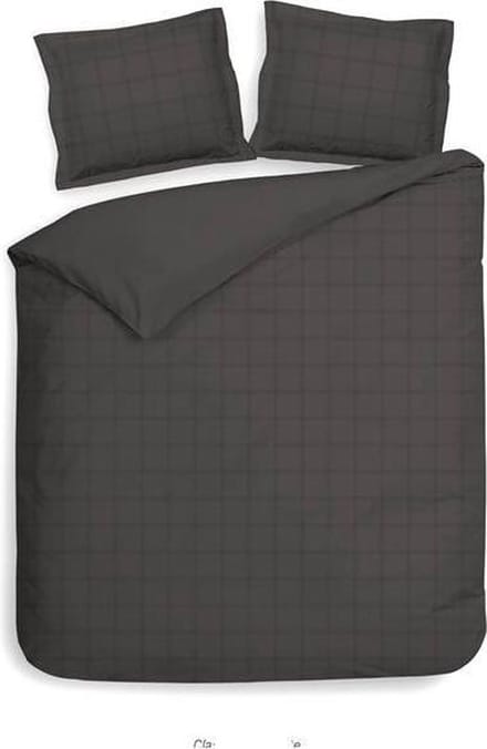 Heckettlane Dekbedovertrek - Lits-jumeaux - 240x200/220 cm - Grijs