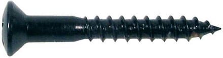 Boston WS-14-B Zwarte Schroeven 2,4x16mm (12st) voor HB PU-ring Lang