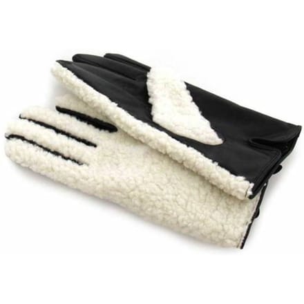 Handschoenen Twin-set Vrouw M Zwart Wit - 232TO535A-03711-M