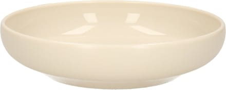 Plasticforte Kommetje/schaaltje - beige - D16 x 4 cm - 520 ml - kunststof