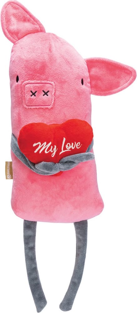 Beeztees Hondenspeelgoed Liefdesvarken 45cm
