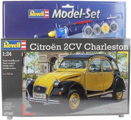 Revell Modelbouwpakket Militaire voertuigen - 67095 Citroen 2CV - Model Set Plastic - 1:24 - Modelbouw