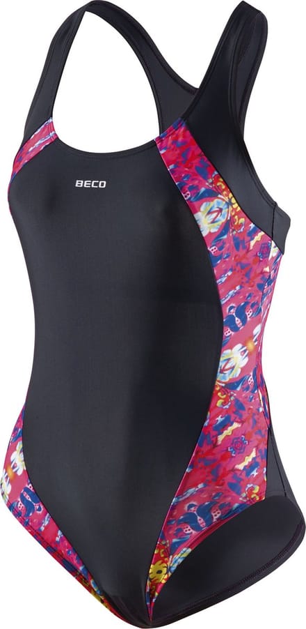 BECO badpak, competition, zwart, maat 38