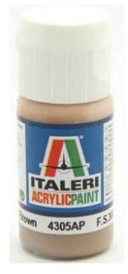 Italeri 4305ap - Flat Light Brown - Modelbouwverf Acryl