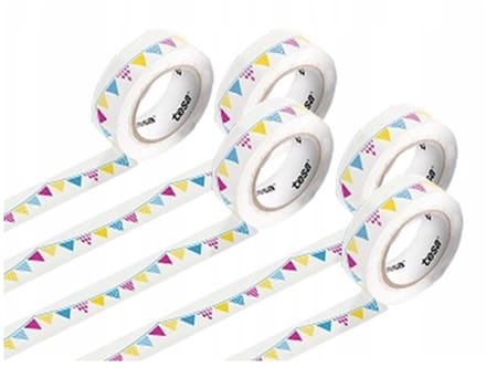 tesa® Washi - Decoratieve Tape - Creatief - Handig in gebruik - Sporenloos