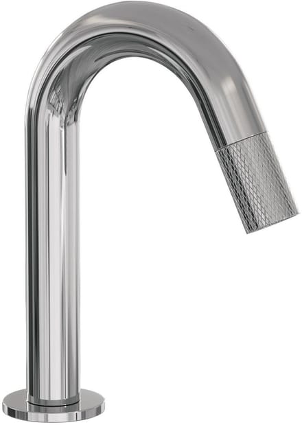 Brauer Chrome Carving Opbouw Fonteinkraan met Gebogen Uitloop - Chroom