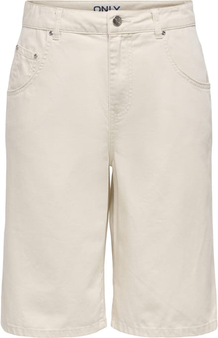 ONLY - Dames short - Maat XS - Vrouwen - Creme - katoen