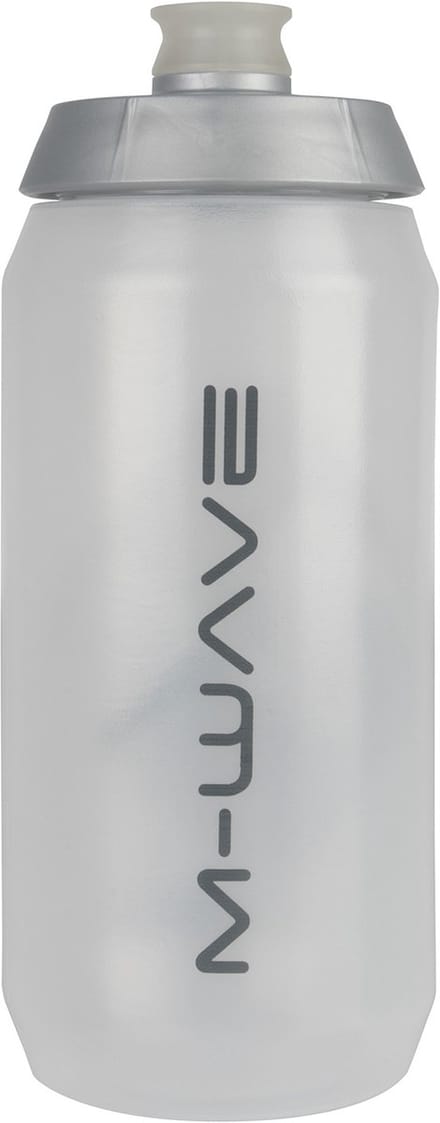M-Wave Bidon - 550ml - grijs/transparant met indicator
