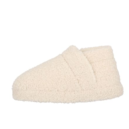 Sloffen Dames Teddy - Shine - Morethansocks - Offwhite / 37/38