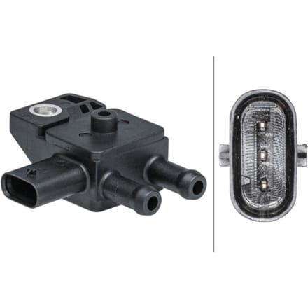 Sensor, uitlaatgasdruk HELLA 6PP 009 403-421