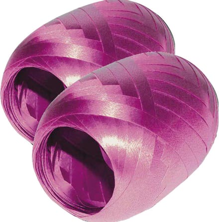 2x Inpaklint Krullint Decoratielint Cadeaulint Sierlint - Pink - 20m x 5mm