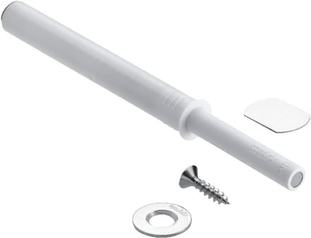 Deur opener - Tip-on systeem - Zonder handgreep openen - Magnetische ondersteuning - 1300 mm - Zijde wit