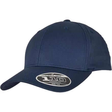 Urban Classics - Flexfit 110 Curved Visor Snapback Pet - Blauw