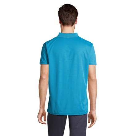 SOLS Heren Performer Sport Poloshirt (Aqua)