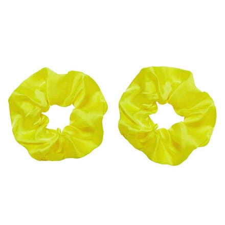Feest armband - Scrunchie - One size / Fluor geel