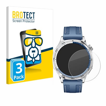 Screenprotector 3 Stuks voor Huawei Watch GT 5 / GT 5 Pro (46 mm) Beschermglas transparant
