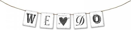 PartyDeco - Letterslinger We Do 77cm