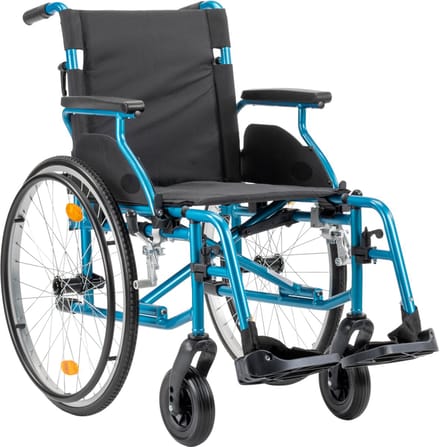 MultiMotion M7 lichtgewicht rolstoel - Zitbreedte 50 cm - In hoogte verstelbare handvatten - Inklapbaar