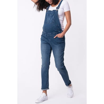 Seraphine Maternity Denim Dungarees Blue Größe: 8 PETITE | Anzüge Outlet | Damen | Blau