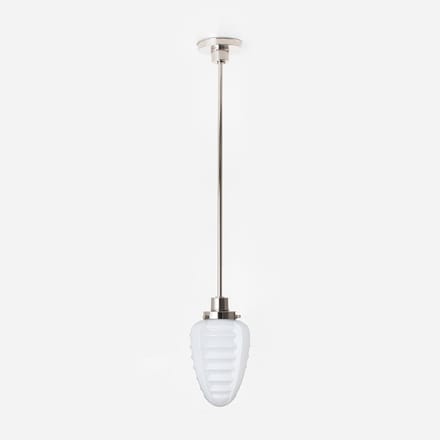 Hanglamp Parole 20's Nikkel - Art Deco Trade