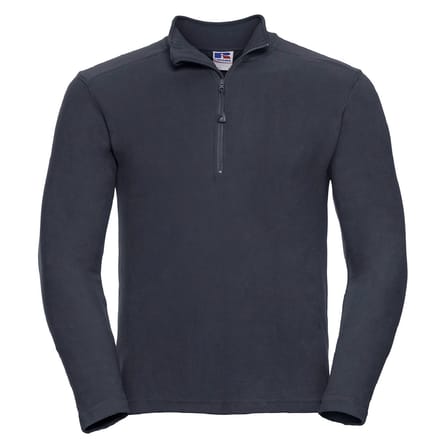 Russell Heren Authentieke Kwartier Ritssweatshirt (Franse marine)