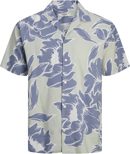 JACK&JONES - JPRBLAPALMA RESORT SHIRT S/S SN - Heren - Overhemden