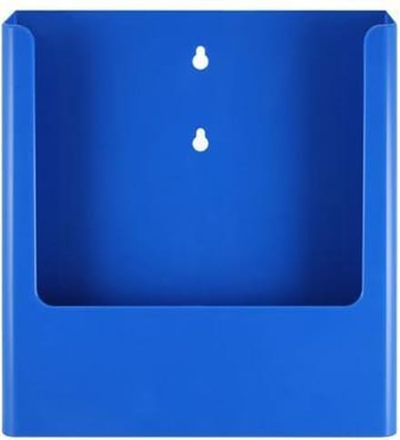 Folderhouder magnetisch A4 (staand/blauw)
