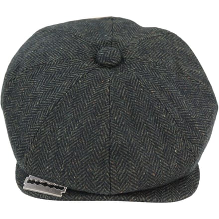Peaky Blinders Tweed-hoed voor heren met scheermesje