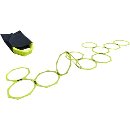 Achthoeken hula-hoops Sporti (x12)