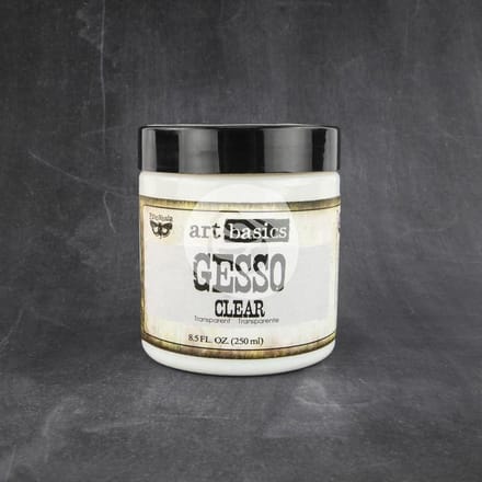 Prima Marketing Art Basics Gesso Clear 250 ml - Transparante onderlaag