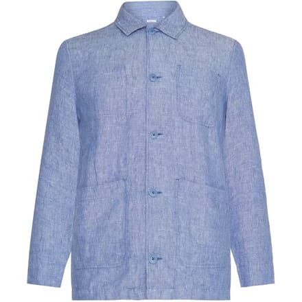 Lange mouwen linnen overhemd KnowledgeCotton Apparel