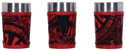 AC/DC - Logo - shotglazen set (Nemesis Now)