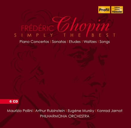 Philharmonia Orchestra & Mursky & Pollini & Jarnot - Chopin: Simply The Best (6 CD)