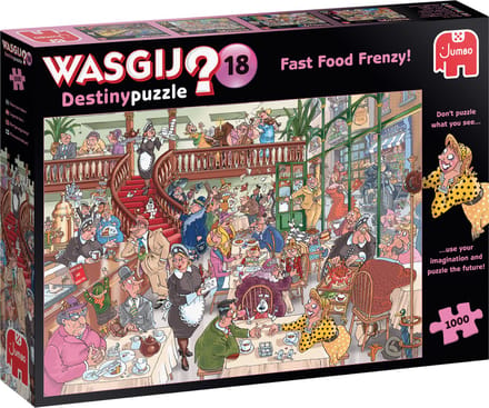 Wasgij Destiny 18 - Fast Food Waanzin! - 1000 stukjes