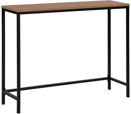 TULIA - Consoletafel - Donkere houtkleur - MDF