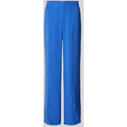 Wide fit stoffen broek met elastische band