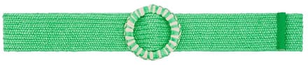 YWG - Kleurrijke riem met print - 105 cm - Groen