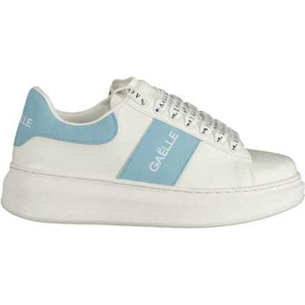 Gaelle Paris Bianco Polyurethaan Dames Sneakers