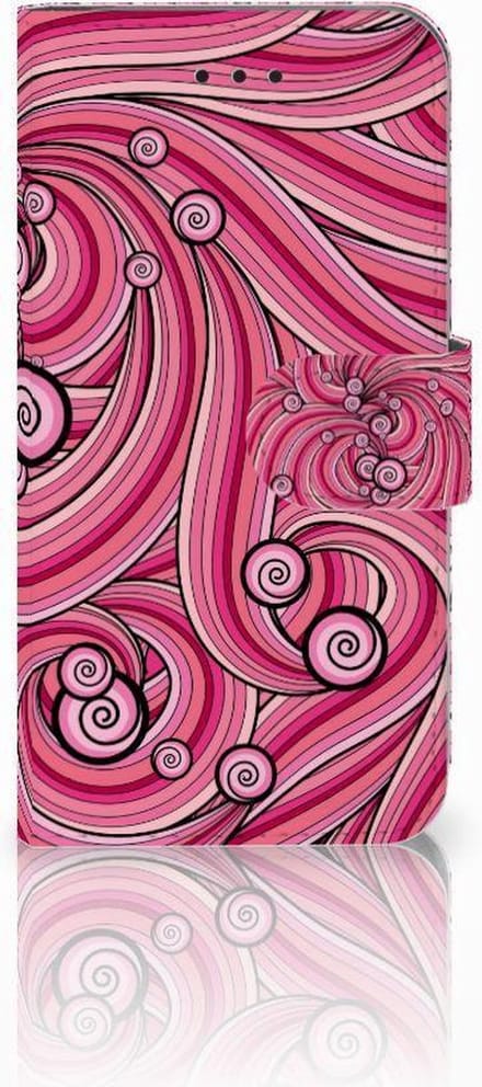 Apple iPhone X | Xs Hoesje Swirl Pink