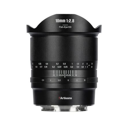 7Artisans 10mm f/2.8 II Fisheye ED  Canon RF