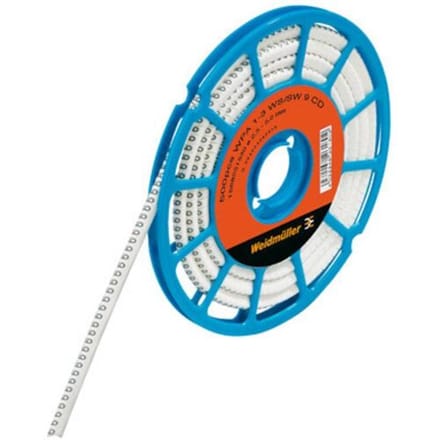 Weidmüller 1568300004 CLI M 2-4 WS/SW 4 CD Kabelklemmen Wit Aantal markeringen: 500 500 stuk(s)