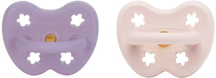 Two-Pack Orthodontic Teat 3-36 Months (Powder Pink & Lavender)